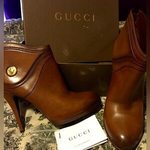Gucci Diana Hysteria Ankle Boot